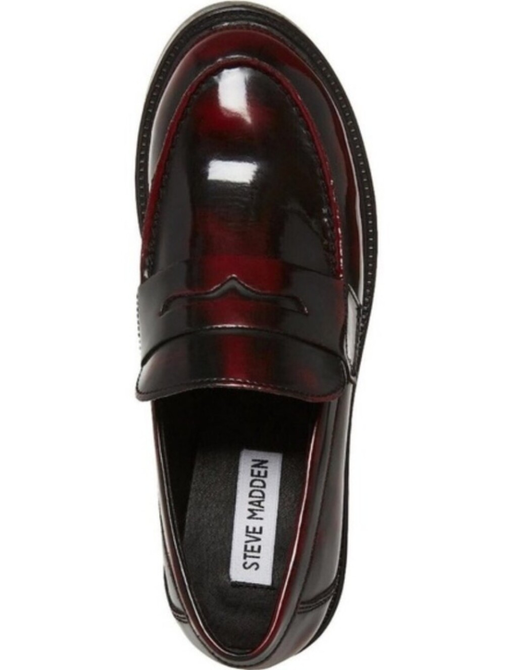 Steve Madden Lyris Burgundy Loafers